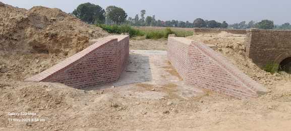Construction of culvert stuck due to lack of budget