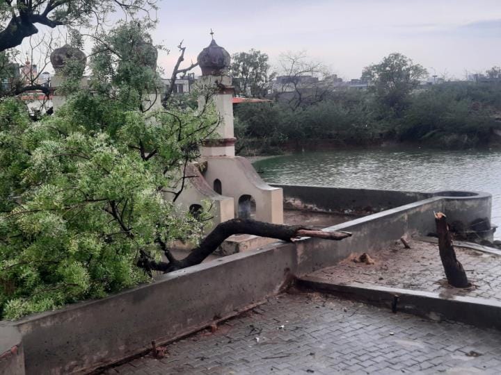 357 electricity poles fell again due to storm