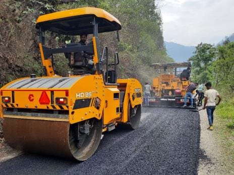The condition of Nachani-Tejam road started improving