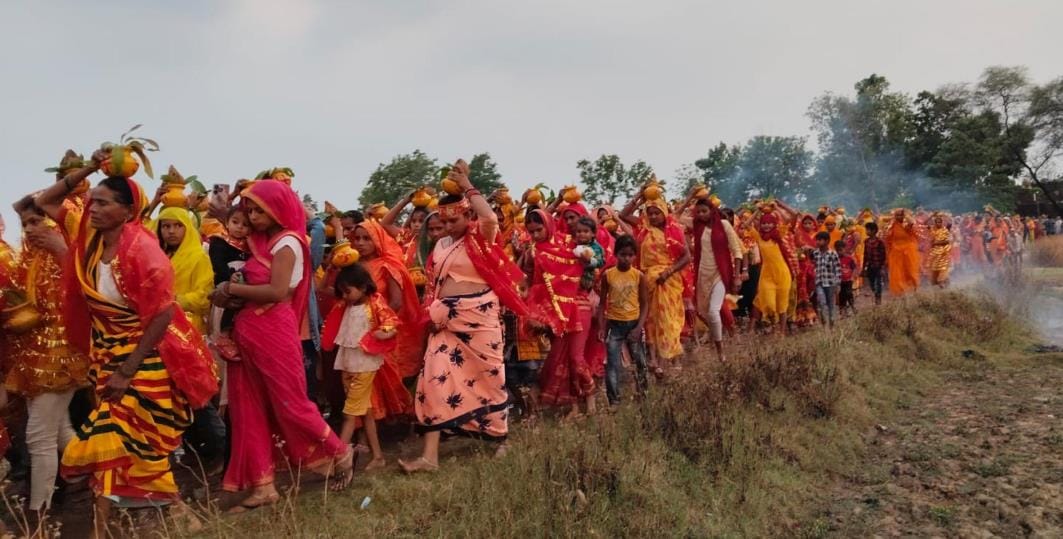 Inauguration of Shrimad Bhagwat Katha with Kalash Yatra
