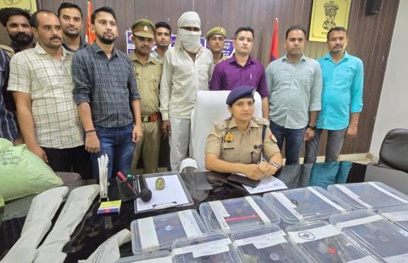 Arms factory found running in a field, one arrested, partner absconding