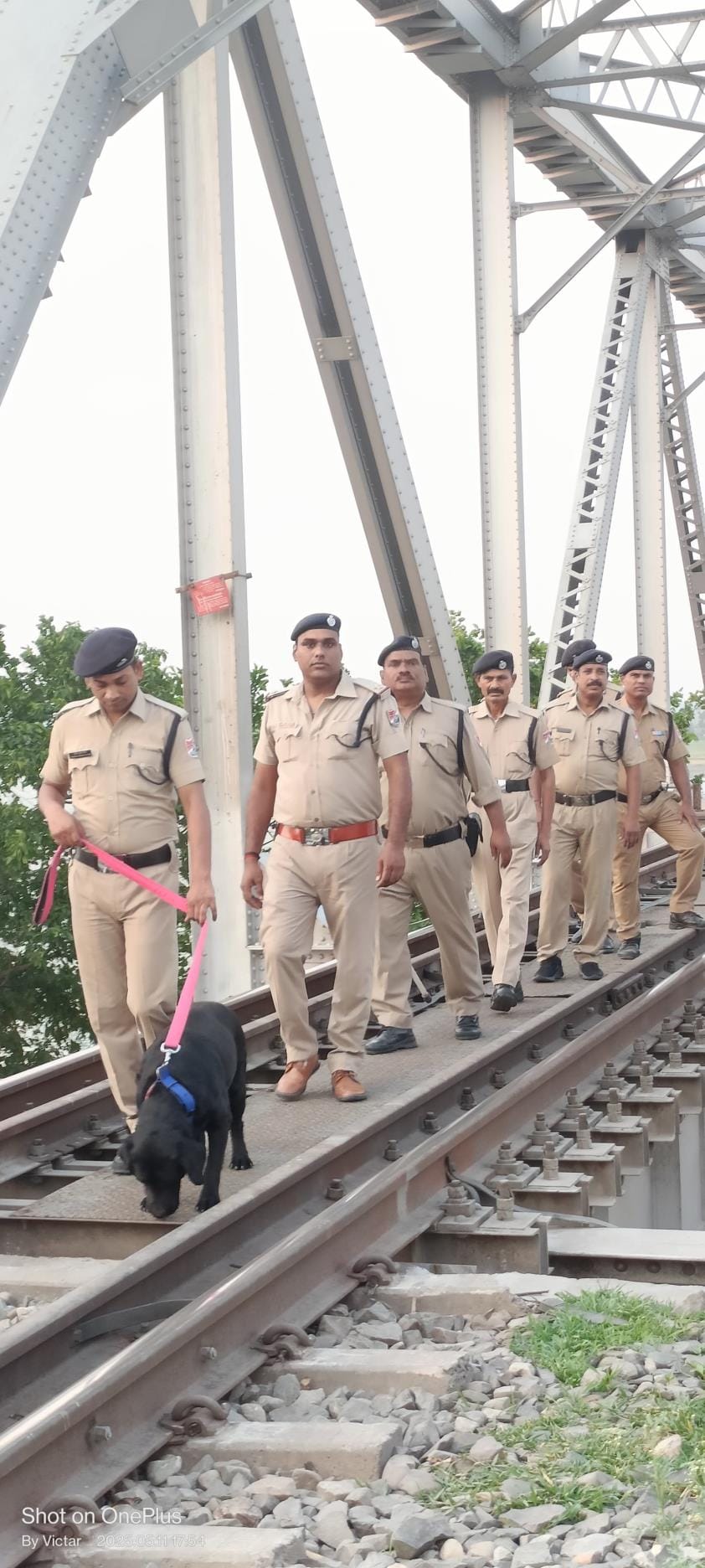 RPF inspected Kaptanganj railway station