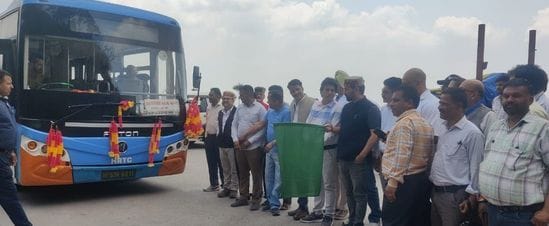 HRTC bus service started from Solan to MMU hospital