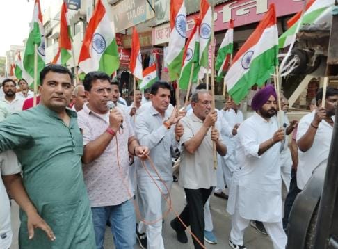 Tricolor Yatra was taken out to salute the valor, valor and bravery of the army