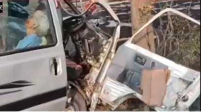 Van collided with a tree, two elderly women died
