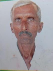 Old man died due to collision with tractor
