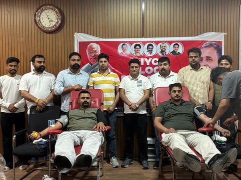 65 youth donated blood in regional hospital Una