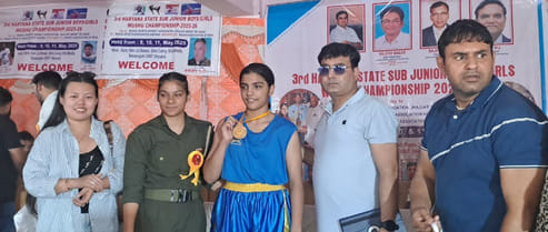 Ridhima Kaushik selected for National Wushu competition