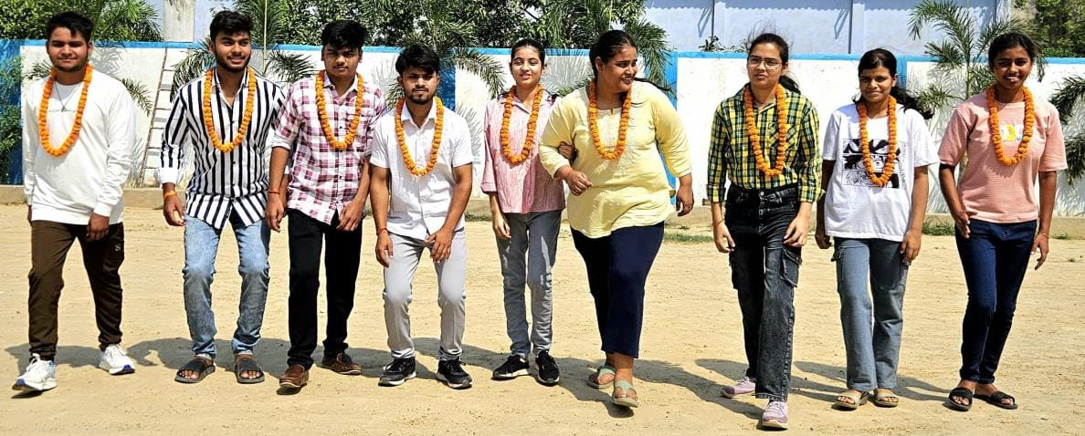 Shashwat topped in 10th and Anchal in Inter