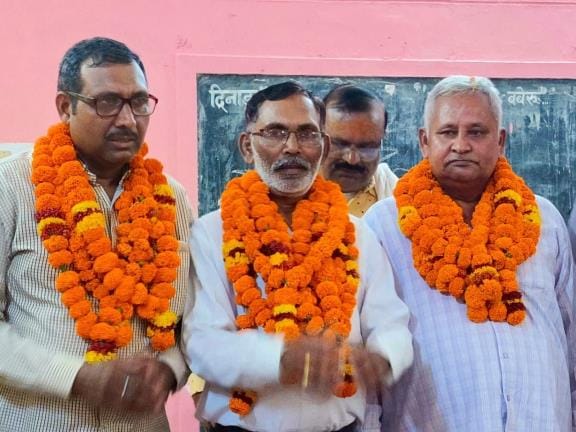 Vidya Bhushan became the president and Rajesh Kumar became the minister