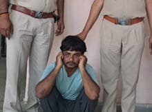 Accused arrested with bike stolen from Delhi