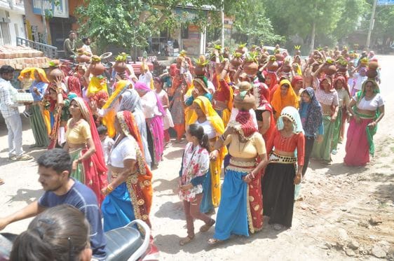 Kalash Yatra taken out in Sihama