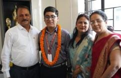 Shashvat wants to serve the society by becoming an IAS