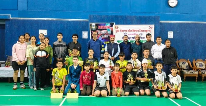 Sarthak and Gurvansh became winners in the under-13 doubles competition