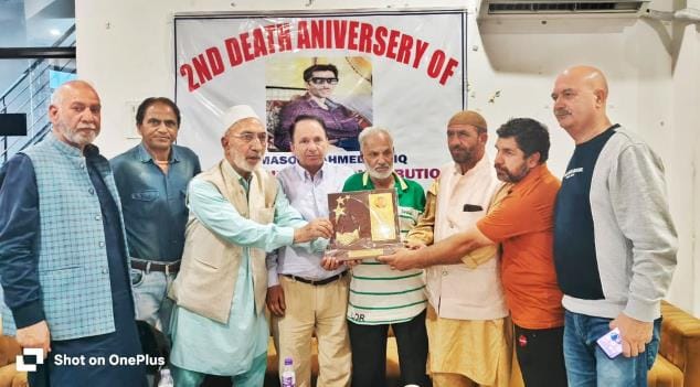 Gave Tribute to Dr. Tarik
