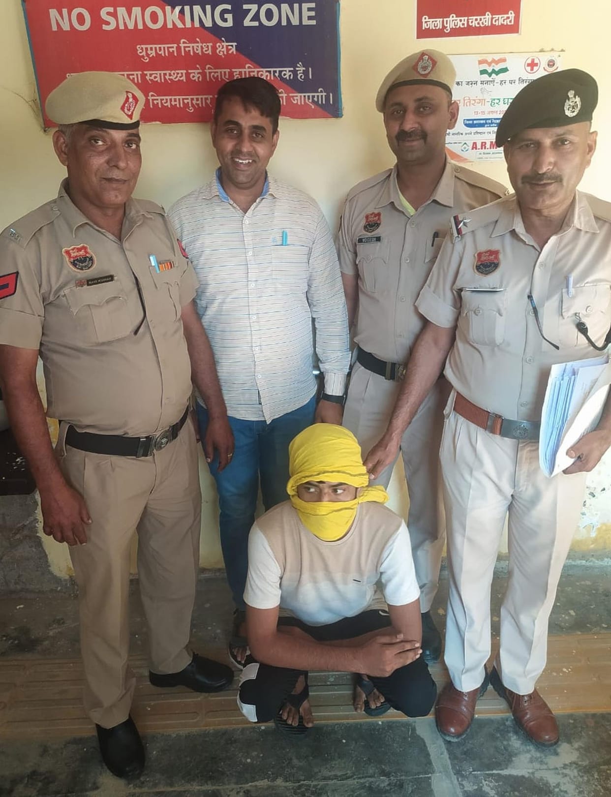 Second accused arrested for demanding extortion and threatening