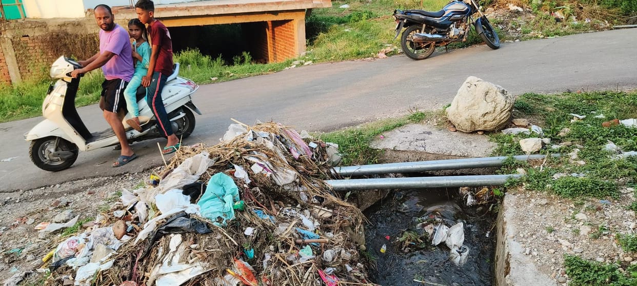 River Polluted by peoples