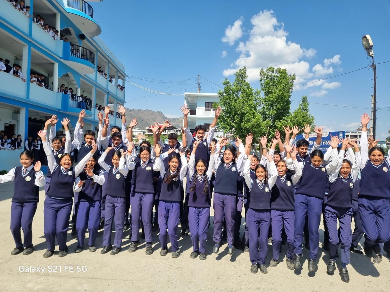 Samrat Dwivedi of New Beersheba School was the district topper in Intermediate and Darshit Punetha in High School