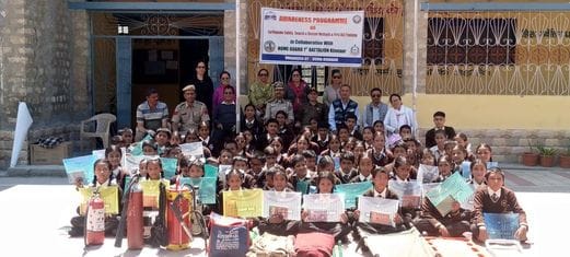 Students learnt ways to deal with disasters