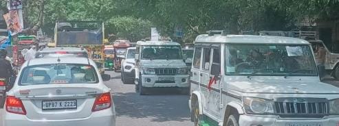 Devotees troubled by chaos and traffic jam