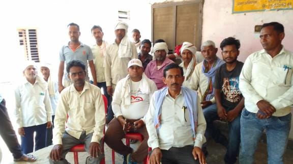 Farmers surrounded the power station and created a ruckus after getting power supply for two hours