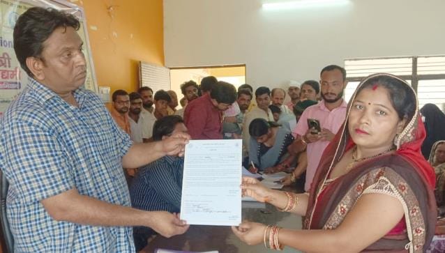 Anganwadi workers' faces lit up after receiving appointment letters