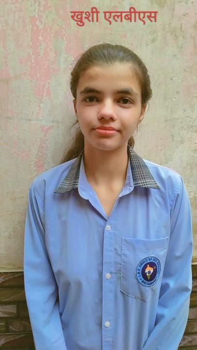 Pooja, a student of Aarohi School, scored 93.8 percent marks
