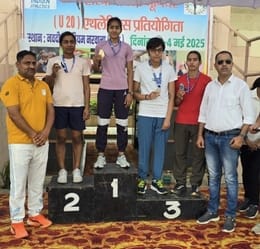 Mannat ran fastest in 100 and 200 meter race
