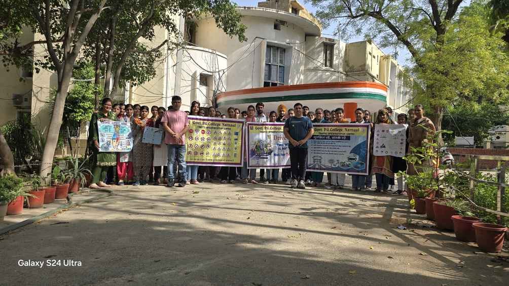 Awareness created about drug abuse and road safety