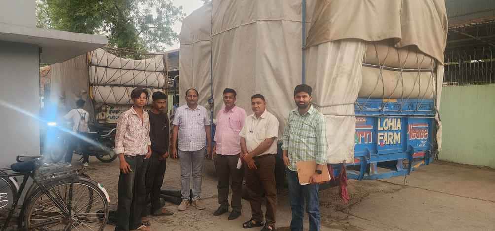 टाउन मंडी में कृषि जींस बेचने आए दो ट्रैक्टर-ट्राली जब्त