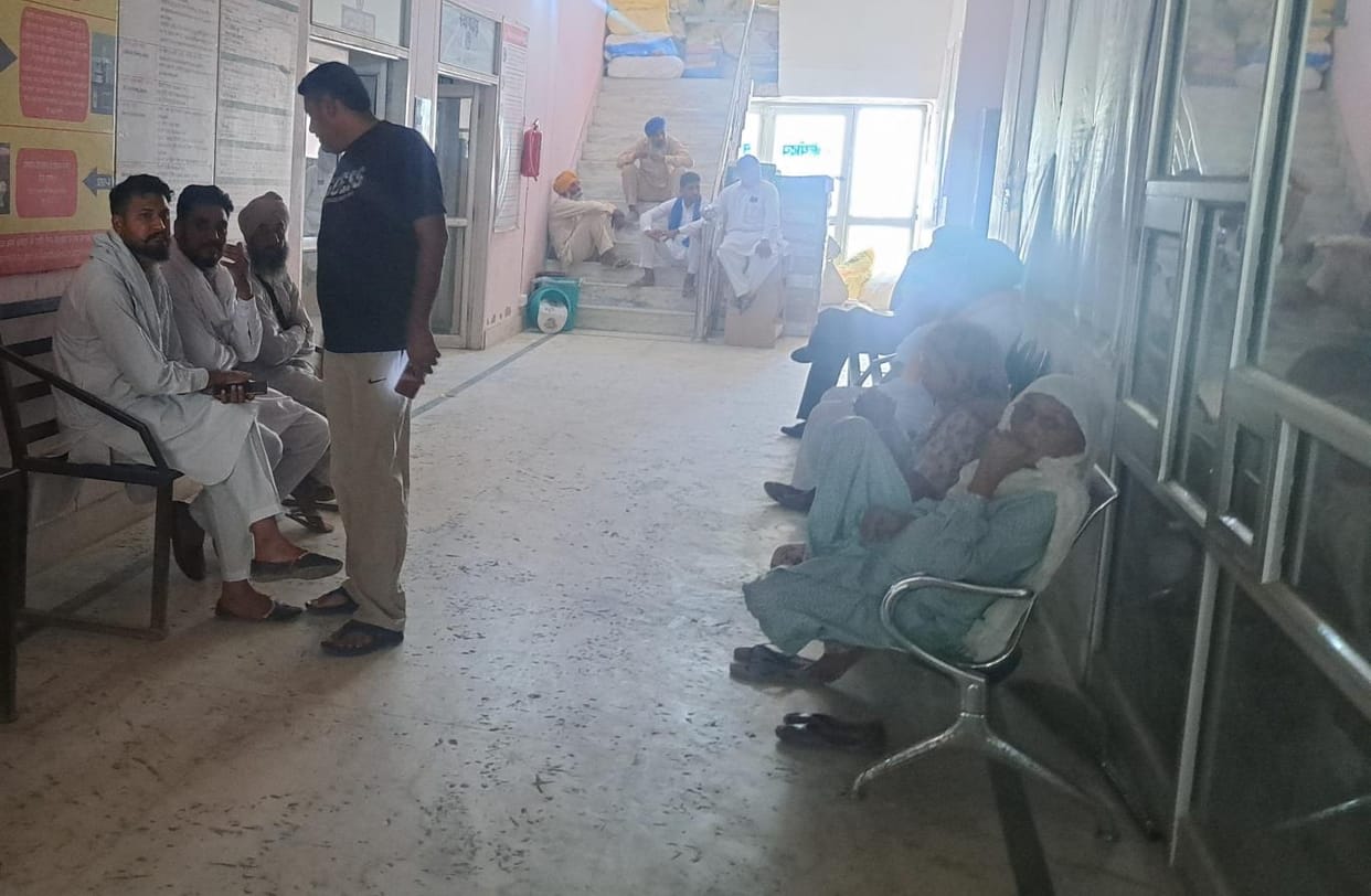 Tehsil's computers run with the help of private generator