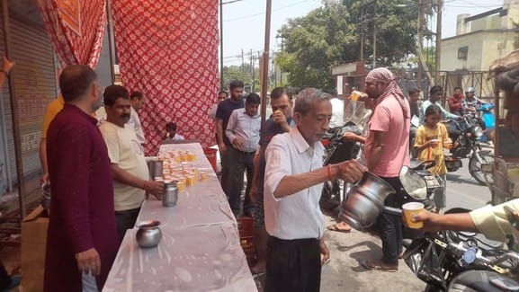 Devotees flocked to temples on the first Tuesday of Jyeshtha month