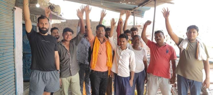Villagers angry with power cuts surrounded the substation and protested