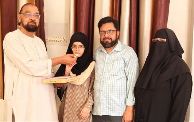 Gurman Singh Gujral in class 10th and Walia Usmani in class 12th became district toppers