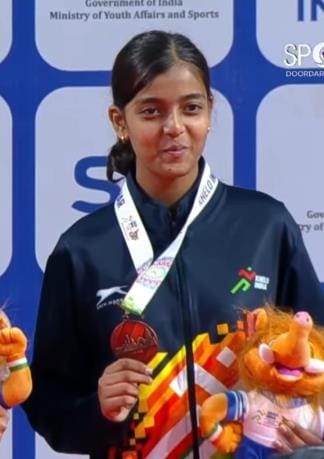 Anukriti's sword shone in Bihar, won gold
