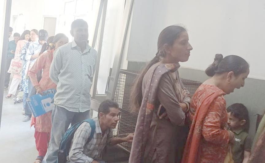 The rush to get the prescription before treatment doubled the disease