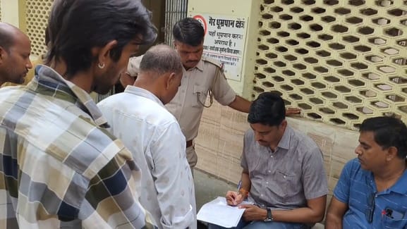 The teacher committed suicide by hanging himself