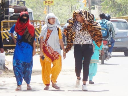 Maximum temperature reached 42.5, heatwave increased trouble