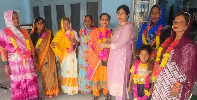 Nanda Vahini women workers welcomed