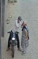 bike rider stole earrings and ring from an old woman