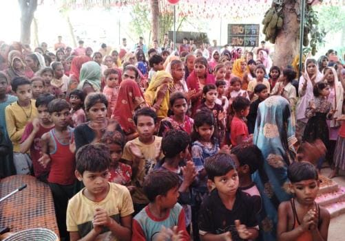 Sri Krishna Janmotsav celebrated with great pomp, listeners were emotional