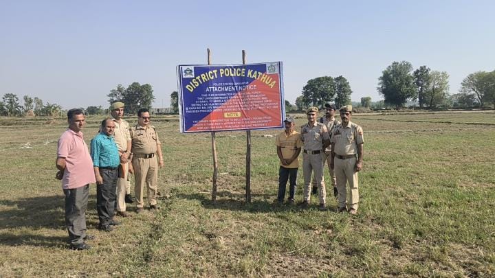 Police confiscated property worth Rs 19 lakh of a drug smuggler