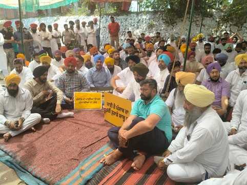 Water dispute: Protests continue day and night at Nangal Dam