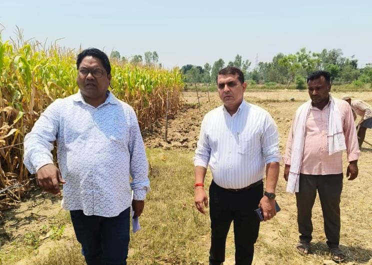 Scam in MNREGA work exposed in Majhaua Bhilaura