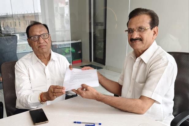 Letter written to the administrator for the revised membership list and the transparent elections of the Shri Ramleela Committee Katla.