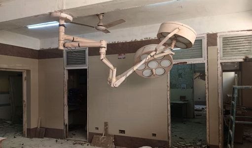 C-arm machine will be installed in the operation theatre... OPD of bones will be hi-tech