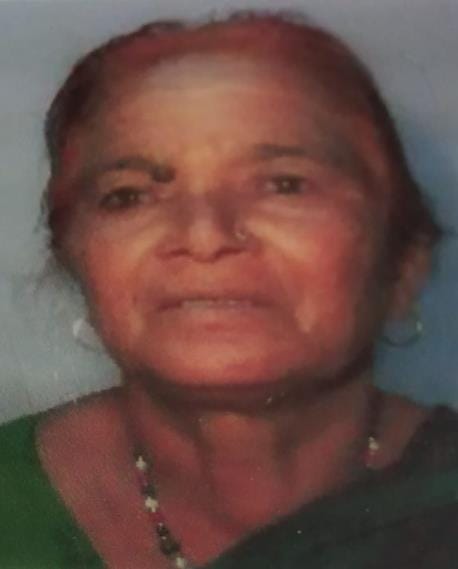 An old woman crossing a closed gate was run over by a train and died