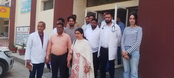 Civil surgeon visited CHC
