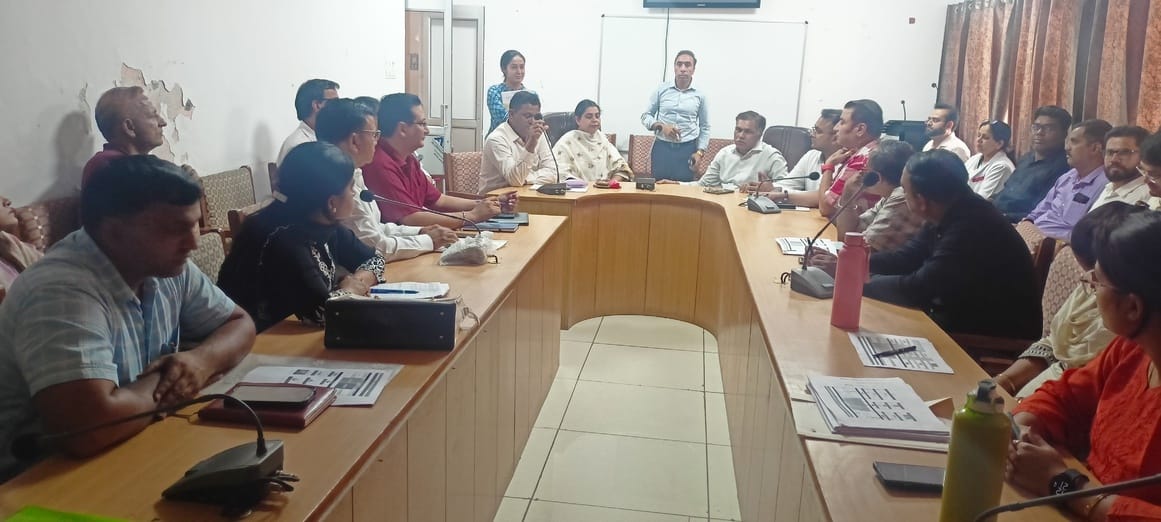 Discussion done regarding Kayakalp assessment, private rooms inspected