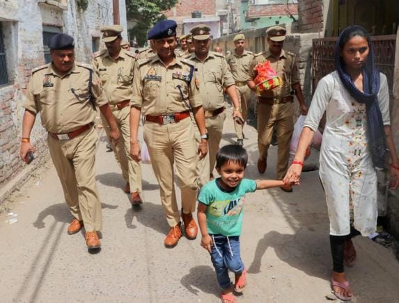 Kavish was kidnapped by a child selling gang, freed from Vijayawada